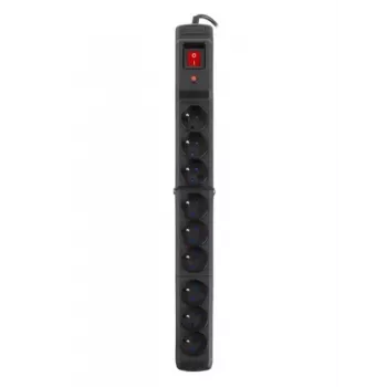 Proteção contra sobretensão Armac M9/15/CZ preto 9 tomadas AC 250V 1,5m