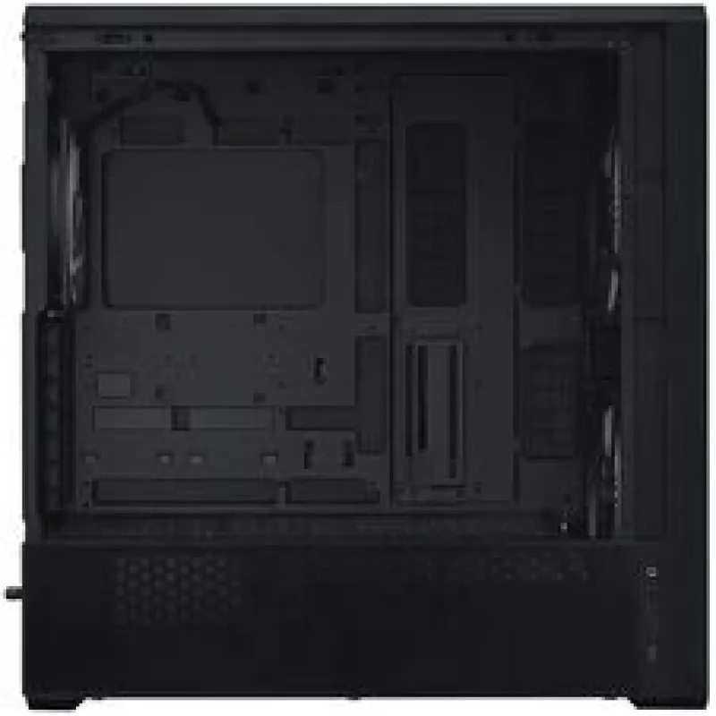 Conjunto de caixa de PC Lian Li LANCOOL 217 INF + 3 ventoinhas UNI FAN SL-INF 120 Reverse-Blade – preto