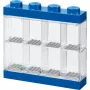 Room Copenhagen LEGO Vitrine para minifiguras Azul (azul/transparente)