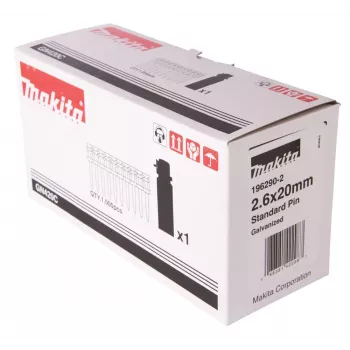 Makita 196290-2 pregos 1000 unidades