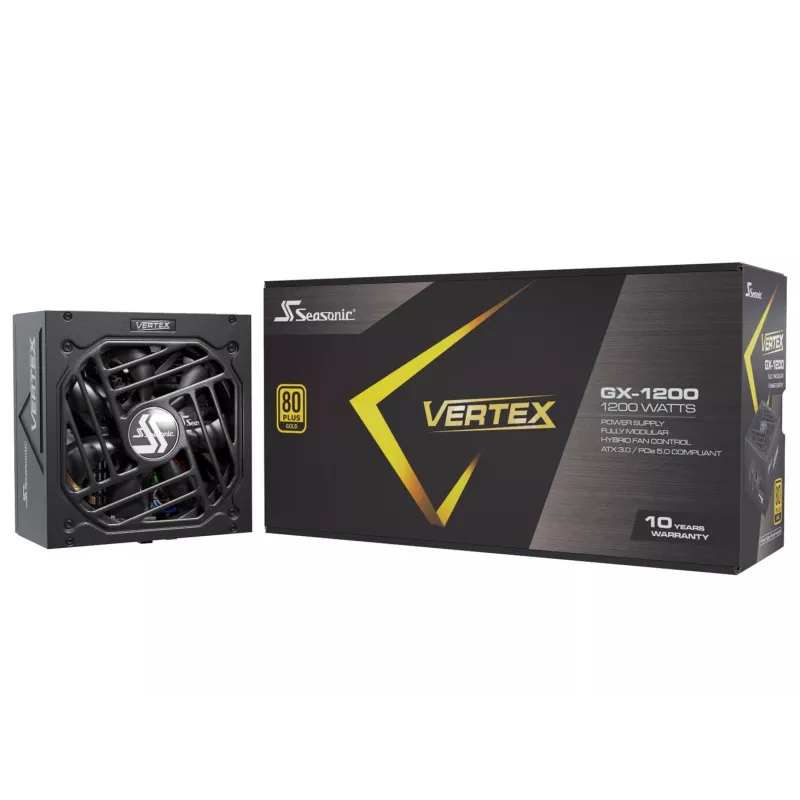Fonte de alimentação Seasonic VERTEX 1200W (GX-1200) 80 PLUS Gold Modular ATX 3.0