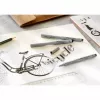 Caneta de feltro Faber-Castell 166008 preta 8 unidades
