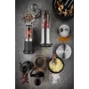 Almofariz GEFU 35300 preto aço inoxidável granito 14 cm