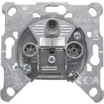 Triax GDA 313F Tomada combinada tripla SAT/CATV