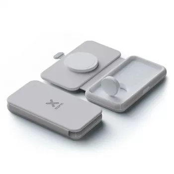 Carregador de viagem sem fios dobrável Xtorm 2 em 1, USB-C