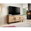 Aparador cama sideboard LOTTA 150 3D carvalho wotan + preto mate
