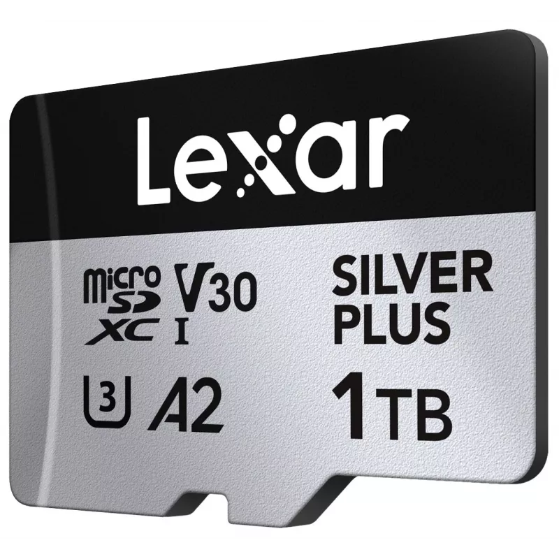 Memória flash Lexar 1TB UHS-I MicroSDXC SILVER PLUS