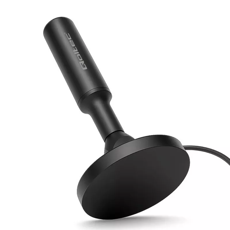 Antena de TV QOLTEC DVB-T2 28 dBi com amplificador de sinal, receção interior/exterior