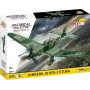 Kit de construção Cobi Blocks Junkers JU 87G-2 Stuka 571 peças kit de modelismo