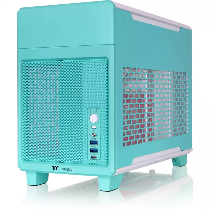 Caixa de computador Thermaltake TR100 Mint Strawberry ATX