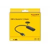 Adaptador HDMI-A macho para DisplayPort fêmea 4K 60 Hz DeLOCK 63206