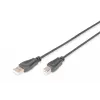 Digitus ASSMANN - Cabo USB - USB Type-A, 4 pinos (M) - USB Type-B, 4 pinos (M) - 50 cm (USB/USB 2.0) - Preto (AK-300105-005-S)