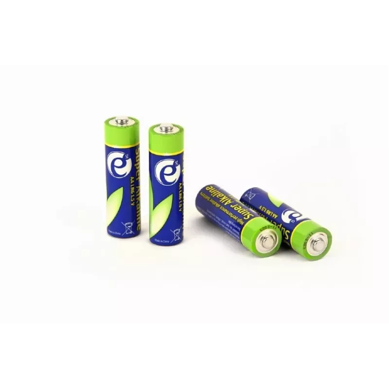 Pilha doméstica Gembird EG-BA-AA4-01 pilha descartável AA alcalina