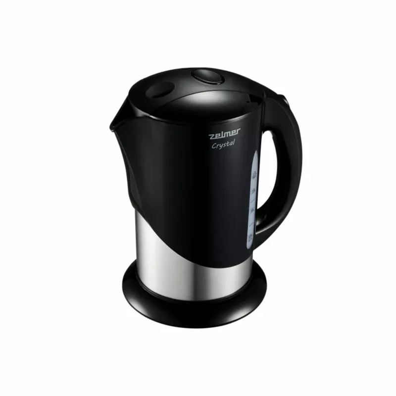 Chaleira elétrica Zelmer 1,7 l 1850 W preta
