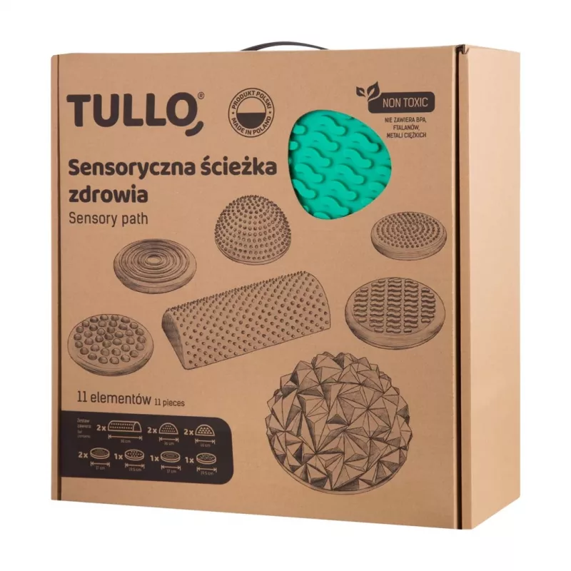 TULLO Fizjo percurso sensorial 11 unidades