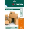 Etiquetas de papel autoadesivas Lomond Universal, 1/210x297, A4, 50 folhas, laranja néon