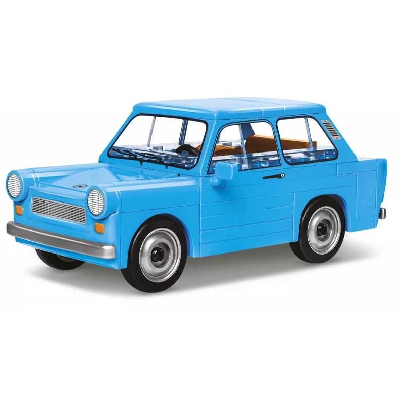 Conjunto de montagem Cobi Trabant 601 — 72 peças, kit de montagem de carro em miniatura