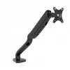 ART L-17GD suporte de secretária para monitor com mola a gás, 10-32″, VESA 75x75/100x100, máx. 9 kg, 2x USB 3.0, preto