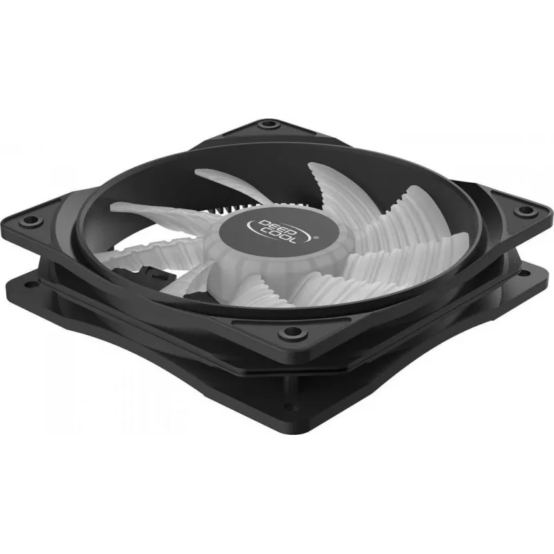 Ventoinha de caixa DeepCool RF120B 12 cm preto, translúcido 1 unid.