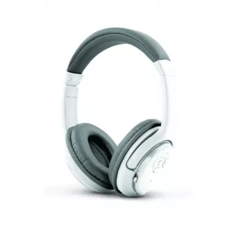 Headset Esperanza Libero sem fios com arco música Bluetooth cinzento, branco