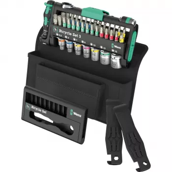 Conjunto de ferramentas Wera Bicycle Set 3, 41 peças – para manutenção e reparação de bicicletas