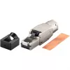 Goobay ficha RJ45 Cat 8.1 STP blindada, montável no local (61130)