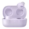 Headset Baseus Bowie E18 True Wireless Stereo (TWS) in-ear Bluetooth USB Type-C roxo — chamadas e música