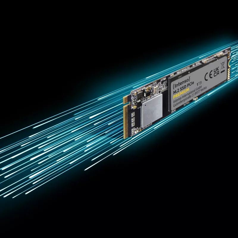 Unidade SSD Intenso 2 TB M.2 PCI Express 3.0 NVMe 3D NAND modelo 3835470