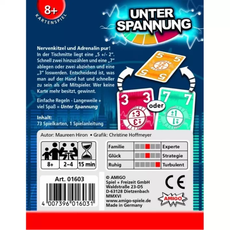 Amigo Unter Spannung, jogo de cartas