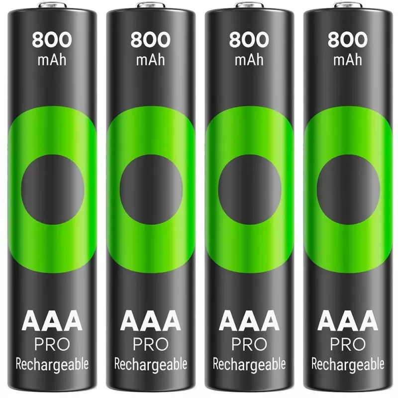 Pilhas R03/AAA NI-MH 800mAh blister 4 unid. PRO