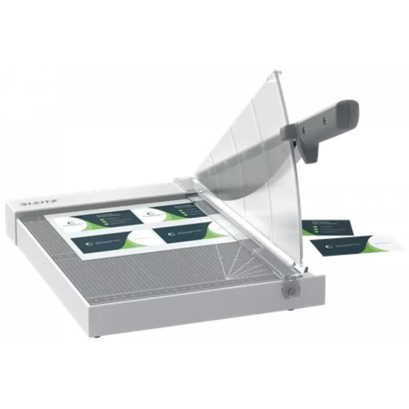 Cortapapel Leitz Precision Home Office A4, 10 folhas, fixação manual, aço inoxidável, A4, 80 g/m², antracite