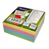 Notas adesivas Forpus, 75x75mm, mistura de 4 cores pastel, cubo (1x320)