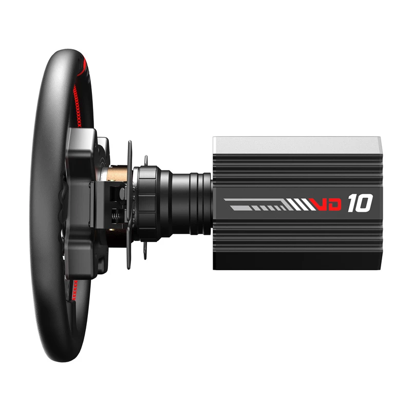 Base de volante PXN VD10 CS — volante de gaming para PC e consolas, suporte Force Feedback