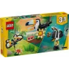 Brinquedo de construção LEGO Creator 3-em-1 animais selvagens conjunto tucano tropical 31173