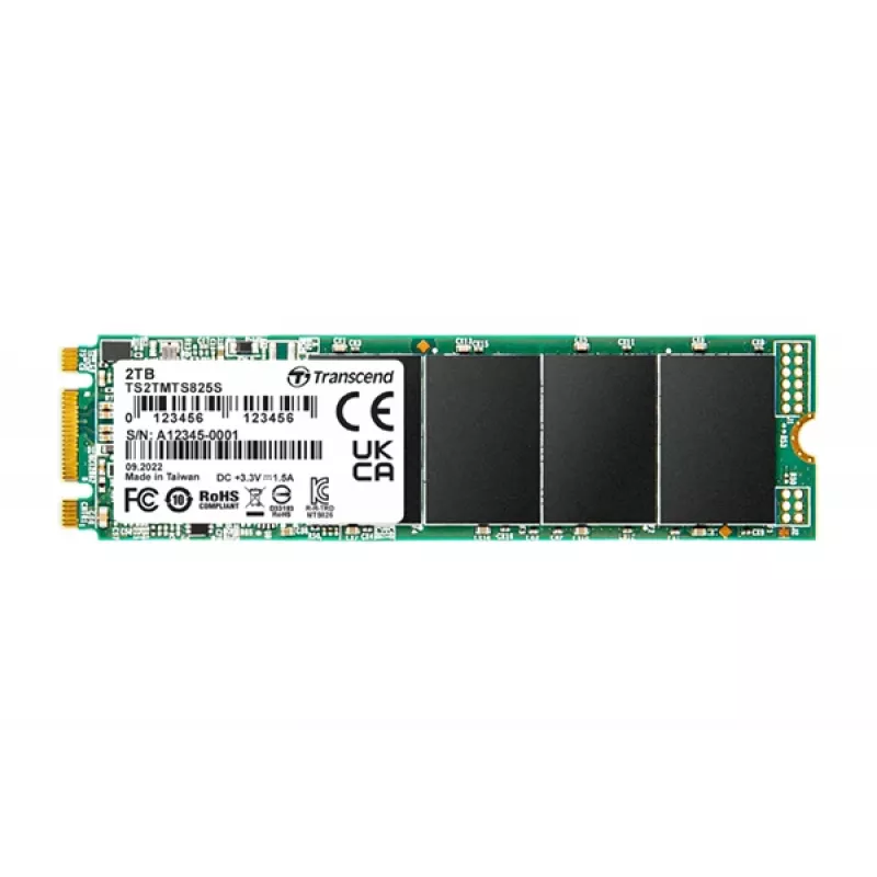 Disco SSD Transcend 2 TB M.2 SATA III TS2TMTS825S