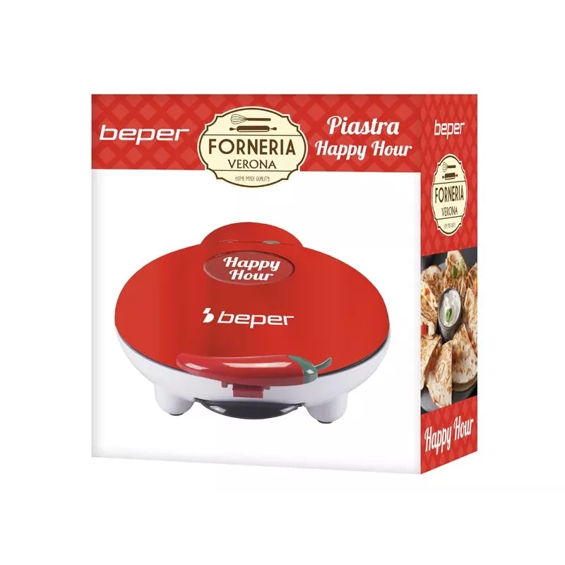 Grelhador elétrico Beper Party Line P101CUD600 600W — série Party Line, potência 600 W