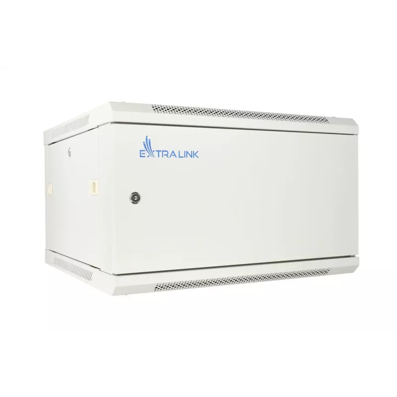 Armário de parede Extralink 6U 600x600 ASP cinzento
