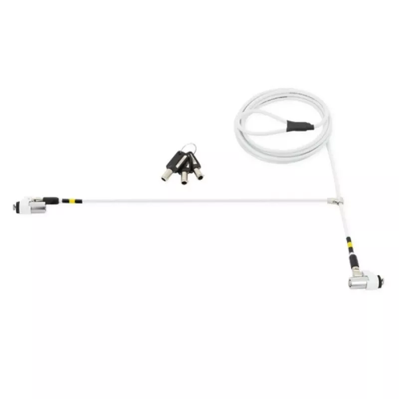 Mobilis Fino Twin Rotating - Cadeado de Segurança com Cabo - 1,8 m