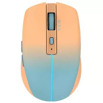 Cian Technology GmbH rato INCA IWM-511RT Bluetooth+sem fios RGB cor base laranja