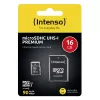 Cartão de memória flash Intenso 16GB microSDHC UHS-I Classe 10