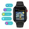 Smartwatch Stelio ST-SWJ102-BK Junior Pro AI 4G preto – wearable para crianças com conectividade 4G