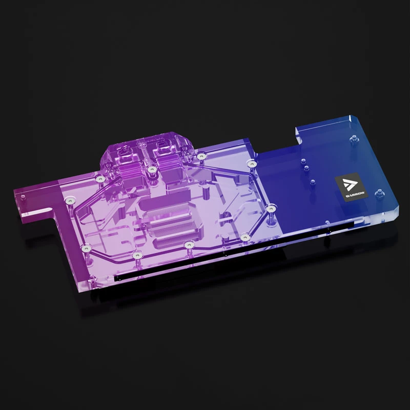 Barrow LRC2.0 dissipador de água de cobertura total para GPU ASUS TUF 3070 Aurora RGB (BS-AST3070-PA2)