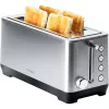 Cecotec 3086 4 fatias de pão de forma ou 2 fatias grandes de pão rústico