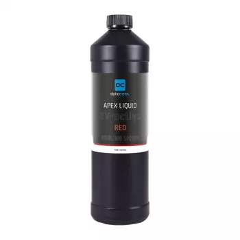 Alphacool Apex Liquid líquido de refrigeração ativo em UV, vermelho, 1 l (18654)