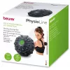 Bola de massagem Beurer MG 10 — bola de massagem vibratória, Ø 75 mm, aplicação universal, preto/verde