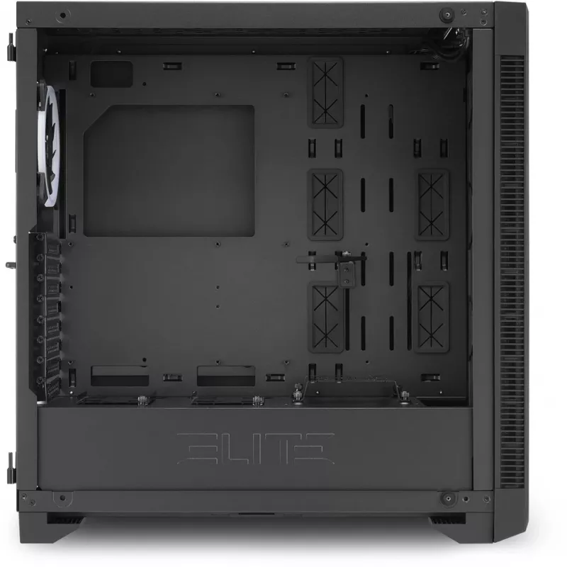 Caixa de PC Sharkoon ELITE SHARK CA200G Midi Tower preta