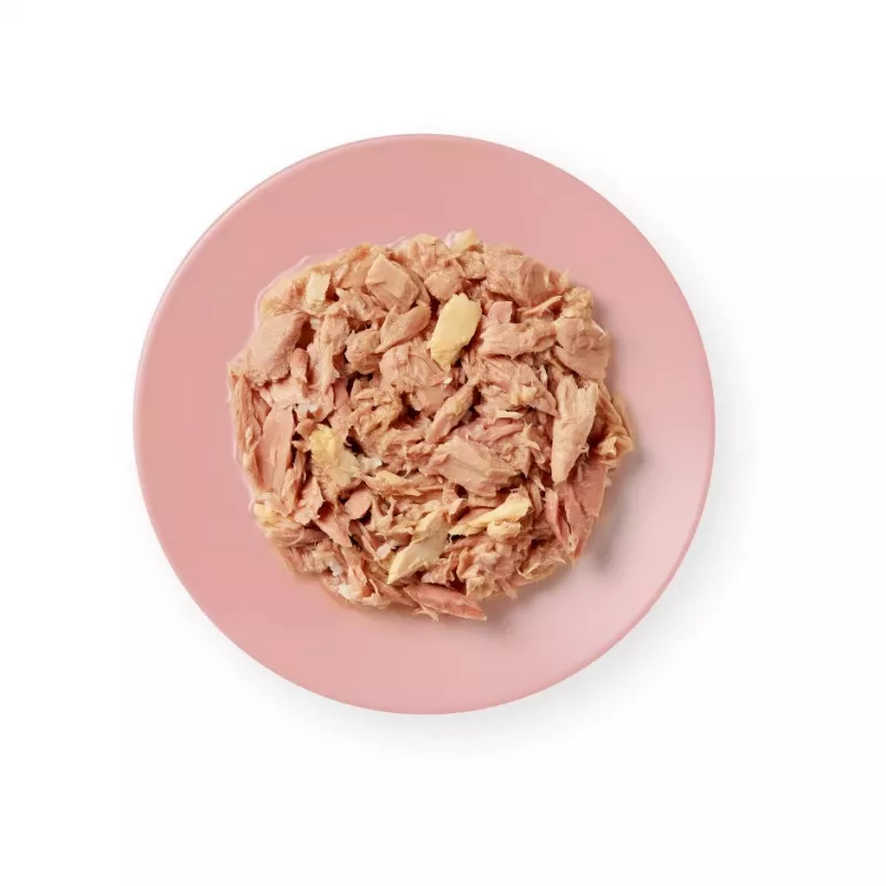 Comida húmida para gatos Applaws filete de atum com salmão em caldo — saqueta 156 g, 15 % proteína, 80 % humidade