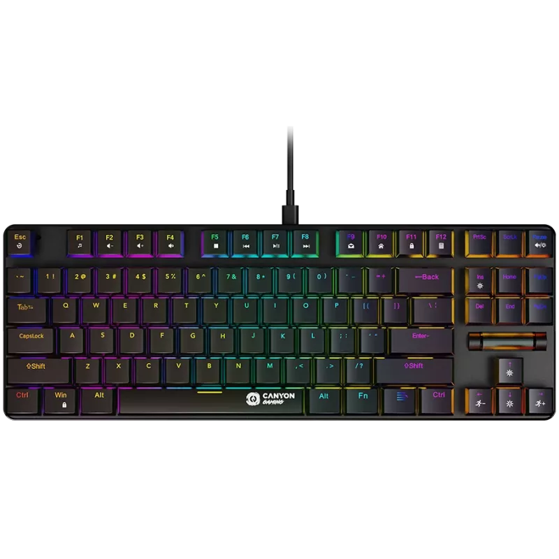 Teclado CANYON Cometstrike TKL GK-50 EN com fio