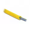 Manga trançada DeLOCK auto-fechável resistente ao calor 2 m x 19 mm amarelo