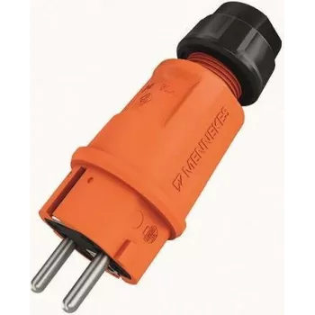 Ficha Mennekes SCHUKO laranja 15204216A 2p+PE IP54 (152042)